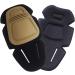 Wallfire Lightweight Tactical Knee Pads - Wear-Resistant Multicam Accessories for Airsoft & Military (Tan) - International Shipping Available - Buy Online on GoSupps.com
