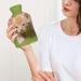 Cute Cat Hot Water Bottle with Plush Cover | Hand Warmer for Adults & Kids | 26.5x15.3cm - International Shipping - Buy Online on GoSupps.com