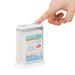 Generic dental dispenser for trips automatic dental stick organizer refillable portable dental dispenser transparent dental floss sticks for adults portable bag for oral care