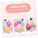 5pcs Round Cleansing Pads Puff Cosmetics Pad Girl Cosmetic Tool Woman Makeup Accessory Face Washing Pad Small Makeup Pad Makeup Tool Girl Makeup Pad Simple Rounded Makeup Pad/2071 12x12cm - Buy Online on GoSupps.com