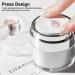 EBKCQ Airless Pump Cream Dispenser 3 Jars with Airless Pump 30ml/30g Refillable Airless Lotion Jar Pump Dispenser Cosmetic Container for Cream Serum Travel - Buy Online on GoSupps.com