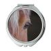 Mirror makeup mirror animal photography blur close up pocket mirror portable mirror