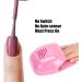 Portable Nail Dryer | Cooling Fan Nail Polish Quick Dryer - Pink | For Household and Salon - Buy Online on GoSupps.com