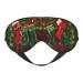 Merry Christmas Soft Sleep Eye Mask Female Breathable Eye Patch Perfect for Travel and Relaxation