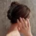 Fish Bone Hair Claw Clip - Non-slip Hair Styling Accessory for Women - Black Fishbone Design - Buy Online on GoSupps.com
