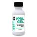 CLEAR 50 Nail Gel, 1 oz, 50% Urea, Hard Nail Softener, Quick Drying, For Soft and Brittle Free Nails, Fingernails & Toenails, Superior to Creams, With Easy Brush Applicator