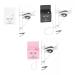 TMISHION Set of 3 pre-inked 10m x 15m eyebrow mapping measuring cords (Black/White/Pink)