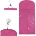 Vriusi Wig Bag with Hanger | Hair Extension Storage Hair Travel Extensions Bag with Hanger Hair Extension Storage Bag Portable Wig Bag for Store Style Human Hair Hot Pink - Buy Online on GoSupps.com