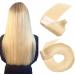 Hotlulana tape extensions real hair bleached blond (#613) Extensions real hair 24 -inch/60cm 50g invisible 100% natural tape in extensions real hair 20PCs Skin weft extensions real hair tape.#613 Blonde Blond 60cm-24 inch (20 pack)