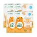 Little Bellies Organic Gingerbread Cookies (Pack of 5 x 130g Individual Packs)