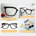 Eyekepper Oversized Rectangular Reading Glasses for Women - High Quality Black +1.00 Reading Aid - Buy Online on GoSupps.com