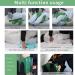 Turning Device for bedridden Patients U-Shaped Nursing Device Auxiliary PU Skin Turner for paralyzed bedridden Patients Suitable for bedridden Patients or The Elderly (Green) - Buy Online on GoSupps.com