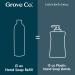 Grove Co. 100% Natural Orange & Rosemary Hand Soap Refill Set - 3 x 13 Fl Oz - Plastic-Free Liquid Cleaner - Hydrating & Softening Formula - Buy Online on GoSupps.com