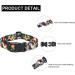 Buy Mercano Adjustable Dog Collar - Soft Nylon Comfort & Robust Pattern for Small & Medium Dogs & Cats (S Flower Orange) - Buy Online on GoSupps.com