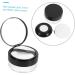 Mikinona 2pcs Elastic Mesh Loose Powder Box Cosmetic Powder Puff Face Powder Makeup Jar Empty Portable Abs - Buy Online on GoSupps.com