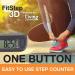 Living247 FitStep 3D Pedometer for Seniors - Easy One Button Step Counter - Buy Online on GoSupps.com