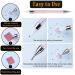 1500-Piece Rhinestones Set - 6 Sizes of Self-Adhesive Glittering Stones for Nail Art Clothing & Handicrafts with Picker Pen & Tweezers - Buy Online on GoSupps.com