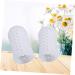 Unomor Silicone Gel High Heel Protectors - 6 Pairs/12pcs, Latex Toe Protector, Anti-Friction Toe Cover, White 4.5X2.1 cm - Buy Online on GoSupps.com