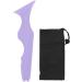 FILFEEL Stencils 5 In 1 Multi Purpose Eye Makeup Tool Reusable Silicone Winged Tip Aid Eyebrow Shaping Stencil for Beginners Purple - Buy Online on GoSupps.com