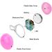 2 Clip On Light Up Dog Collar with Carabiner Dog Collar Waterproof Dog Pet Lights Safety Night Walking Running Lights Glowing Dog Collar with 3 Modes Flashing for Small Medium Large Dog Pink - Buy Online on GoSupps.com
