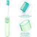 Xinzistar Portable Soft Toothbrush Set - 4 Pieces | Travel & Camping Toothbrush for Adults & Children | Folding Design for Oral Care on the Go - Buy Online on GoSupps.com