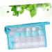 PLAFOPE 1 Set Makeup Accessories Travel Skincare Containers Soap Container Cosmetic Travel Containers Travel Containers for Toiletries Makeup Container Travel Toiletry Containers 7.5*3*1.8cm Sky-blue - Buy Online on GoSupps.com