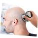 Buy Minkissy 3 Sets Baldhead Portable Hair Clipper & Rotary Shaver for Men - USB Charging Vintage Design Stainless Steel | Multifunctional Electric Body Trimmer - Buy Online on GoSupps.com