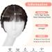 Bangs Hair Synthetic Headband Bangs Extension Fake Hair Blunt Fringe With Long Sides for Women Natural Flase Black Brown Blonde Bang Hair Extensions(Cold Blonde) - Buy Online on GoSupps.com