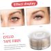 Healeved 600pcs Makeup Tape Double Sided Sticky Tape Invisible Tape Eyelid Tape Stickers Women Eyelid Tape Double Eyelid Tape for Hooded Eyes Makeup Belt Lift Reel Miss Cover Eyes - Buy Online on GoSupps.com