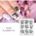 Alexnailart Nail Stamping Plate FL016 - Multi-Pattern Stamping Template for Image Print Nail Art Design - Nail Stamper & Scraper Nails Tool - Buy Online on GoSupps.com