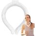 Wearable Cooling Tube Reusable Cooling Collar Wraps for Hot | Wearable Tube Heat Reduction Body Cooling for Hot Outdoor School Gym Offices Wobblo White Below 18 Degrees - Buy Online on GoSupps.com