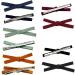 scicent Hair Clips for Girls 3 Pieces Hair Clip Fabric Hairpins Cross Hairpin Daily Matching Hair Accessories for Girls and Women - Black - 03 - Buy Online on GoSupps.com