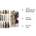 Long Short Claw Ponytail Hair Extension - 24 Inch Synthetic Curly Ash Blonde Mix Bleach Blonde Hairpiece - Buy Online on GoSupps.com