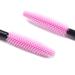 BIHRTC Pack of 100 One-Off Disposable Silicone Eyelash Mascara Brushes Wands Set - Deep Pink - Buy Online on GoSupps.com