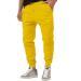 Training suit pants men 2023 monochrome pants for men autumn multi color matching loose outdoor sport street hipster casual pants men pants fabric stretch stretch yellow s