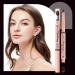 Double Ended Eyebrow Pencil With Replacement Tip Eyebrow Definer Pencil Micro Percision Tip Natural Looking Waterproof No Need To Sharpen And Not Easy To Fade Eyebrow Pencil (01 Black) - Buy Online on GoSupps.com