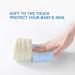 Extsud Baby Washcloths - Soft Organic Cotton Muslin Towels 10 Pack Ideal for Newborns - 25x25cm Baby Face Wipes - Buy Online on GoSupps.com