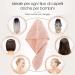 Super Absorbent Microfiber Fleece Turban Hair Towel - Quick Drying Hood for Curly & Smooth Hair - Buy Online on GoSupps.com