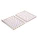 VINTORKY Nail Art Nail Art Stand Display Frame Tool Stand Fake Nail Showing Board Nail Polish Practice Display Fake Nails Display Board Manicure Tools Paper Mosaic