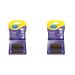 SCHOLL Pack of 2 Kits of 2 Replacement Rollers Ultra Exfoliating Velvet Smooth Grain