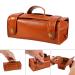 PU Leather Toiletry Bag | Portable Shaving Kit & Travel Organizer for Grooming Enthusiasts - International Shipping - Buy Online on GoSupps.com