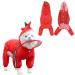 Dog Raincoats Waterproof for Small Medium Dogs Clear Hooded Dog Raincoats Dog Raincoat Jacket with Reflective Strips Dog Rain Coat Jacket with Legs Full Coverage Dog Waterproof Coat (L)