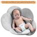 Vocheer Flower Baby Bath Support Pad - Grey | Infant Bathtub Mat for Newborn Comfort - Buy Online on GoSupps.com