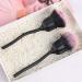 AKOAK Rose Makeup Brush - Soft Blush & Nail Cleaning Brush for Daily Use - Long Handle Delicate Fiber Bristles Ideal for Girls - Buy Online on GoSupps.com