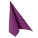 Papstar napkins / tissue napkins purple "Royal Collection" 40 x 40 cm 1/4 fold for catering parties and household #10820 1 x 50s pack 40 x 40cm purple