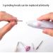 Cordless Nail Drills - Portable Cordless Nail File Set | Rechargeable -use Professional Pen Shape Nail Care System for Fast Remove Acrylic Gel Nails Buffing and Grooming Foccar Bs-2067b/Pen Grinder/Cloth Bag - Buy Online on GoSupps.com