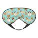 Pizza Party. Mask for Deep Sleep & Relaxation - Adjustable Soft & Breathable Blindfold for Travel Meditation & More