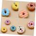 Uonlytech 20 Pcs Donut Decoration Blush Decor Bling Decor Lovely Ornament Child Accessories Earth Tones - Buy Online on GoSupps.com