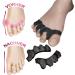 Buy 6x Hallux Valgus Toe Rails - Protective Bandage for Men & Women - Hammer Toes Correction Pads for Shoes - International Shipping Available - Buy Online on GoSupps.com