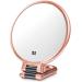 1X 15X Magnifying Makeup Mirror  Double Sided Handheld Mirror with Magnification  360 Degree Rotation Travel Mirror